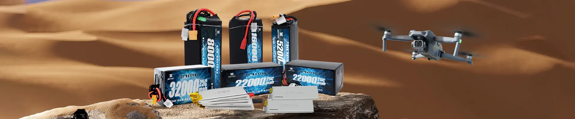 Batería de lipo drone