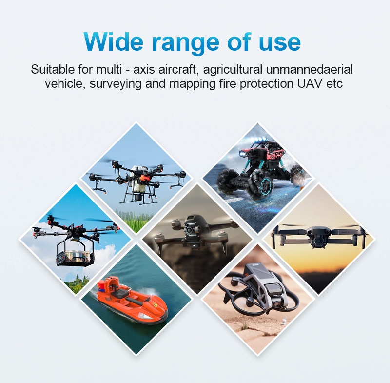 ¿Cómo leer la tabla de especificaciones de la batería de un dron?