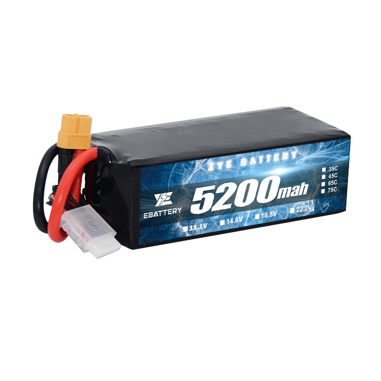 batería lipo de 22,2 v