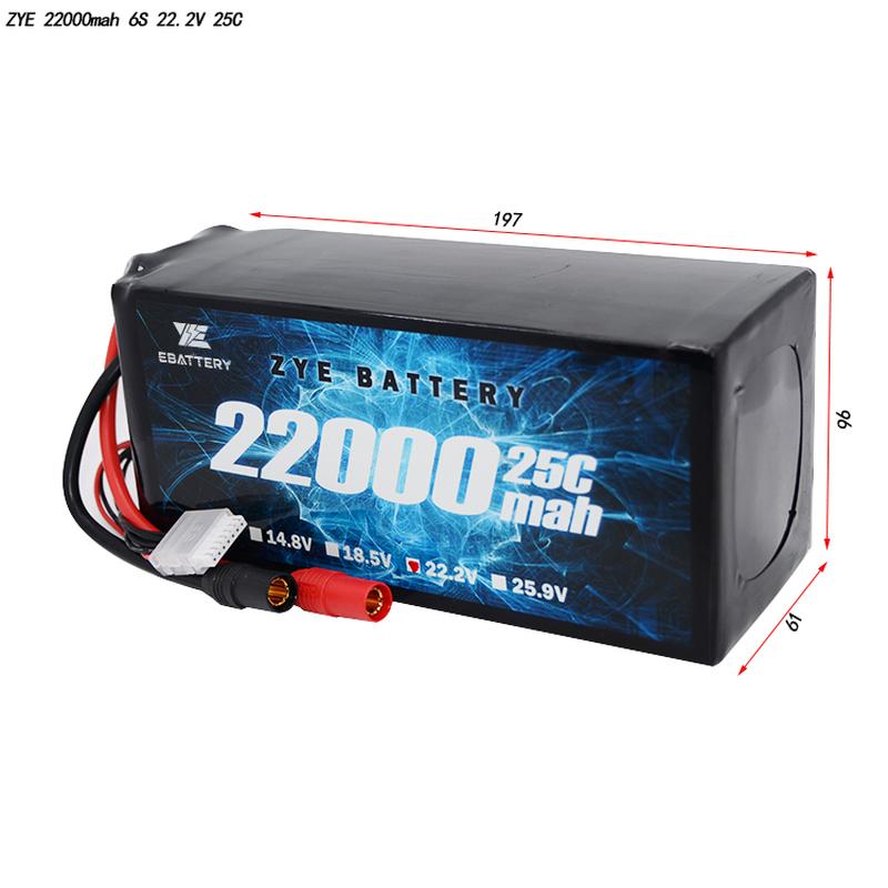 22000 mAh 14S Lipo Battery