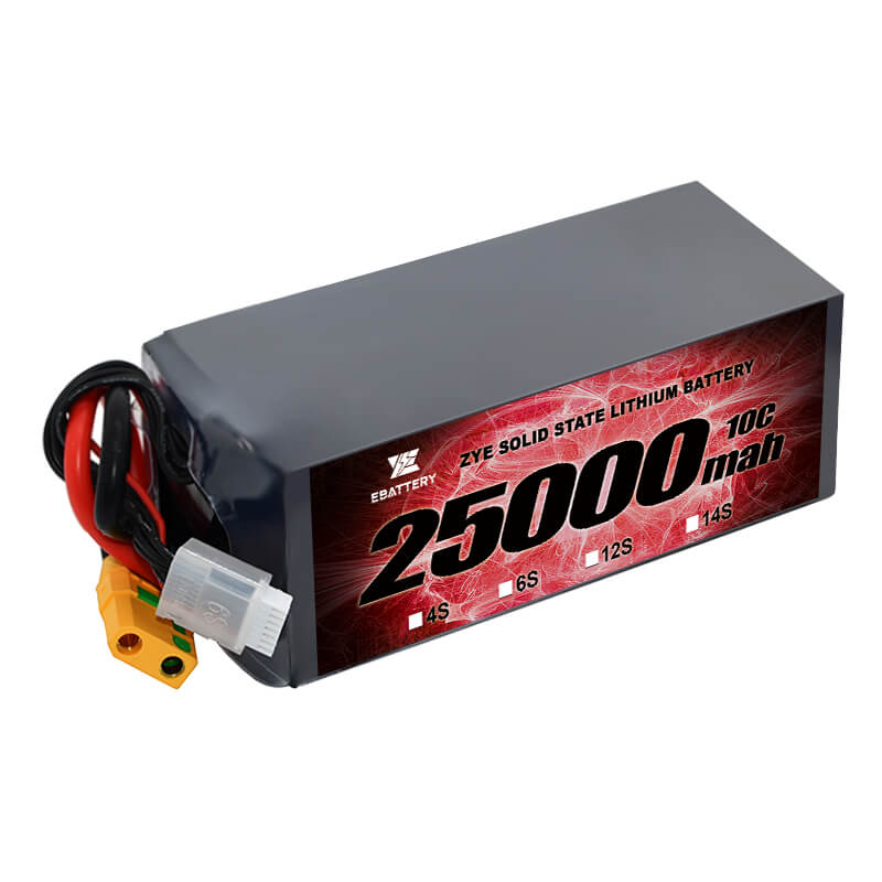 Batería de estado sólido de 25000MAH 6S HV