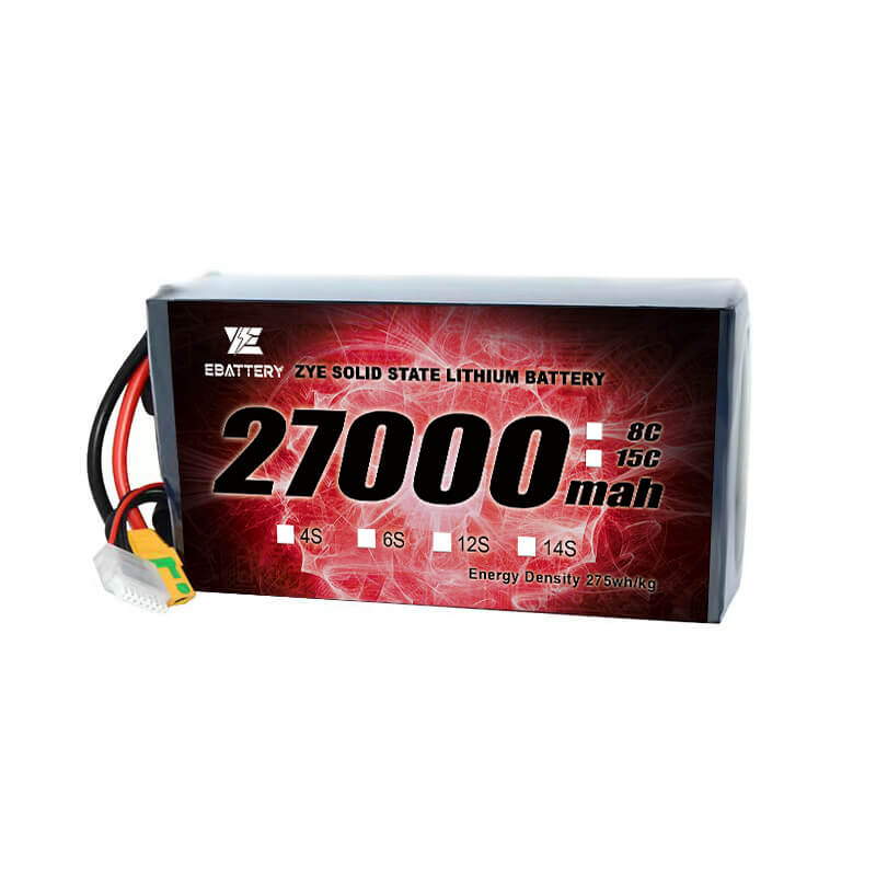 Li alta densidad de la energía estado sólido de 27000 mAh batería