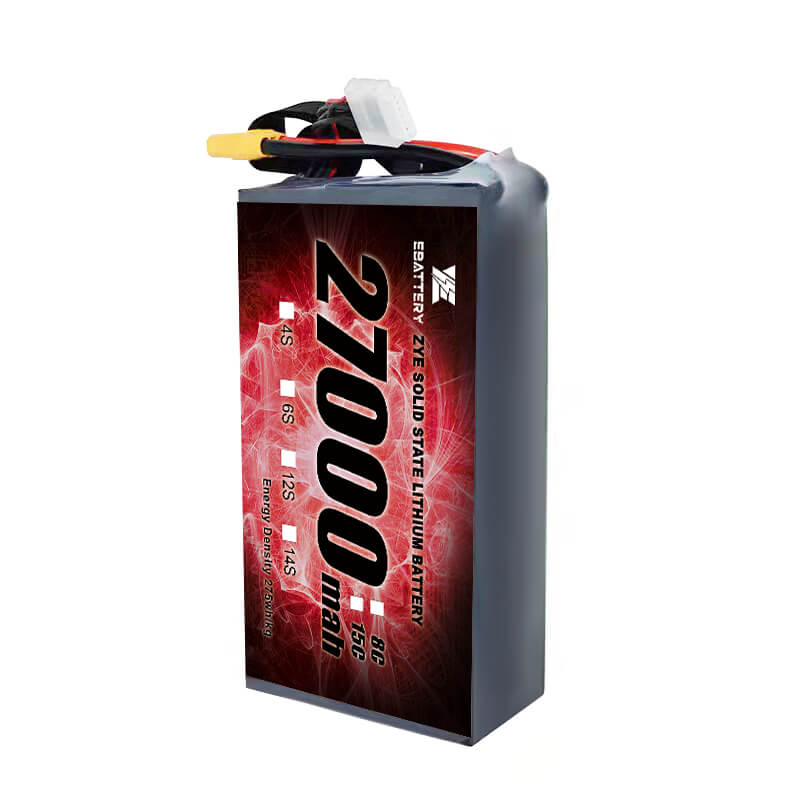 LI alta densidad de energía estado sólido de 27000 mAh batería