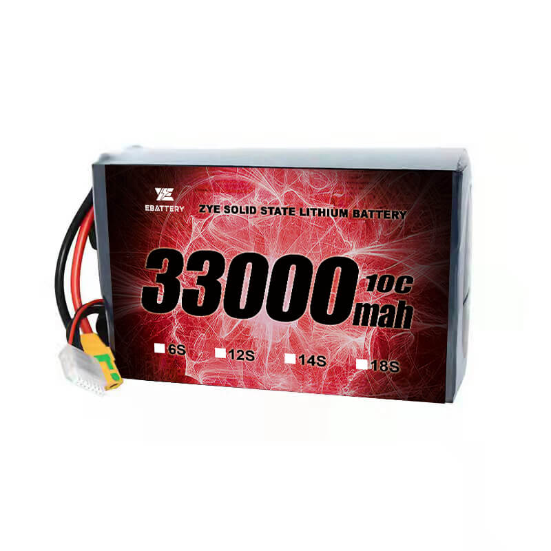 Li alto voltaje de 33000 mAh Batería de estado sólido