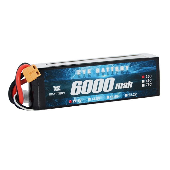 baterías lipo ligeras